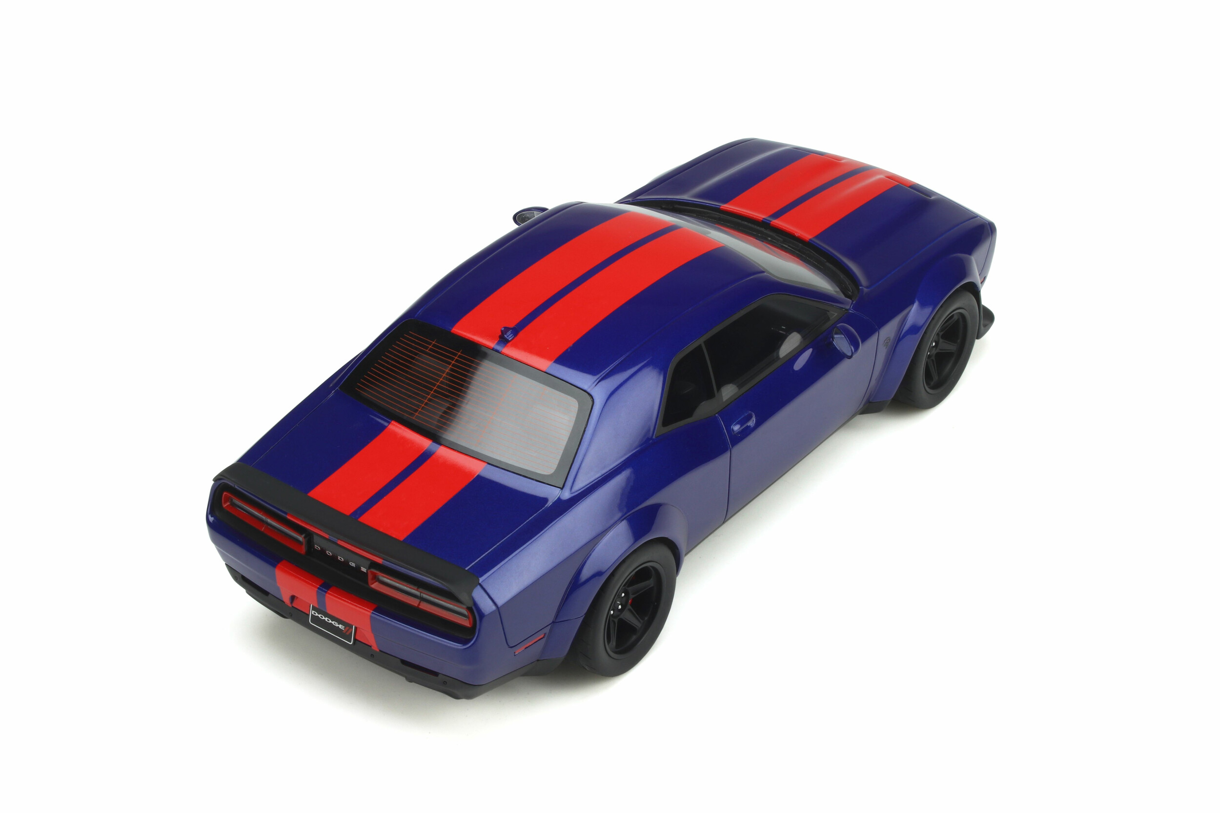 2021 Dodge Challenger Super Stock Red 1:18 GT Spirit – Desktop Muscle Cars  Inc.